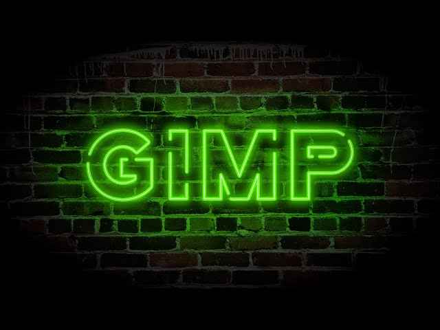 Create Better Neon Text With GIMP