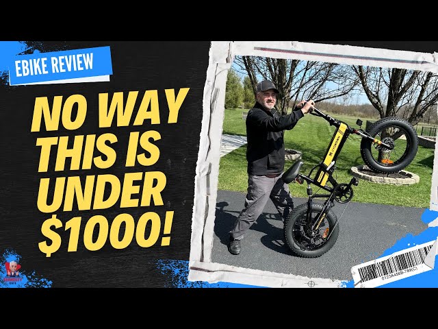 🔥 THIS EBIKE SHOCKED ME! CYCROWN CYCKNIGHT FOLDABLE FAT-TIRE EBIKE REVIEW