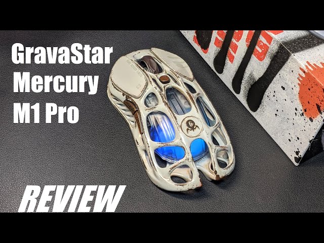 REVIEW: GravaStar Mercury M1 Pro Wireless Gaming Mouse - Sci-Fi Mecha Design RGB Mouse?