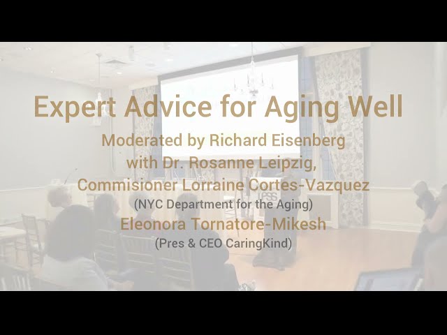 "Expert Advice for Aging Well" - PSS Honors Panel Discussion