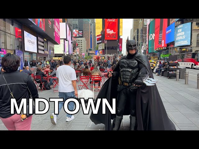 NEW YORK CITY Walking Tour [4K] - MIDTOWN