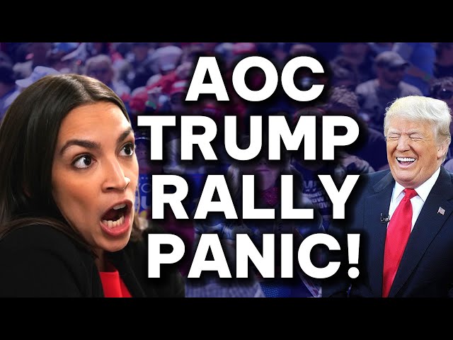 AOC Is In A Full Blown PANIC Over Trump South Bronx Rally!