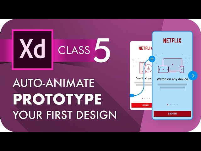 Adobe XD - Netflix Onboarding Screens Prototype Tutorial #pelfizz #adobexd #UIDesign #netflix