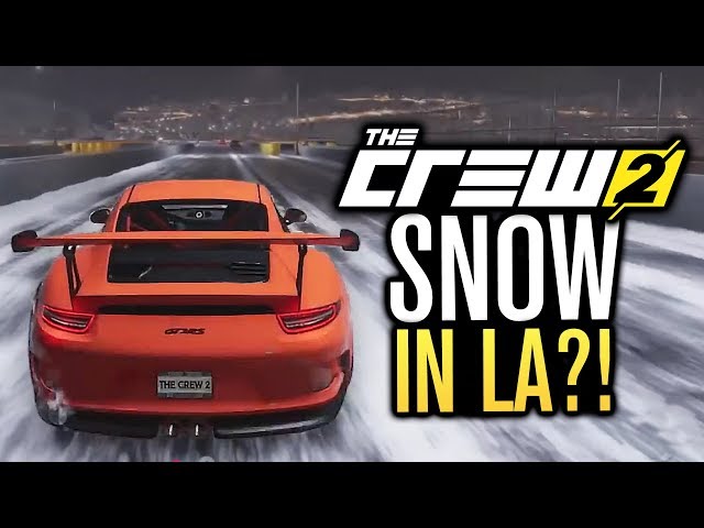 SNOW IN LA, FREEROAM MIAMI & NEW CARS?! | The Crew 2 Gameplay