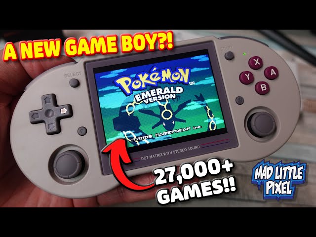 A New Game Boy! RETRO Handheld With OVER 27,000 Games!