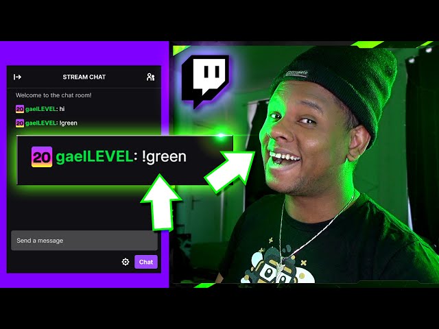 YOUR RGB LIGHTS controlled by Twitch CHAT, ALERTS, etc... LumiaStream Tutorial
