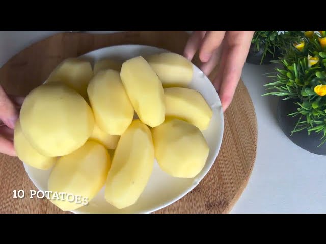 Do you have potatoes? Try this incredibly delicious recipe! Breakfast in 2 minutes !