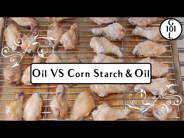 Corn Starch Chicken Wings: Experiment 3 - Final Recipe