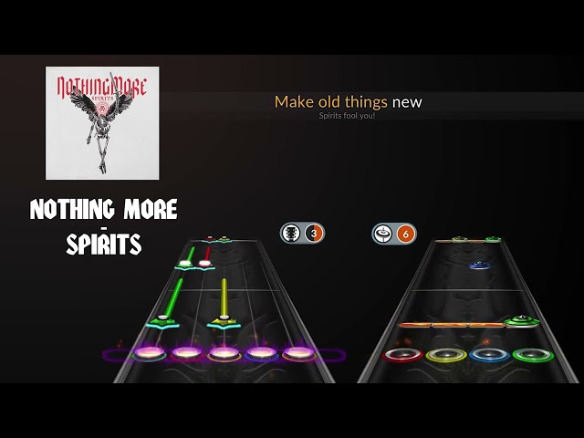 NOTHING MORE - SPIRITS (Clone Hero Preview)