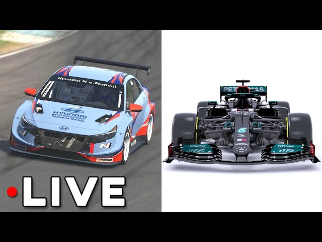 New iRacing Content - TCR Cars, Knockhill and Mercedes AMG W12 F1 Car
