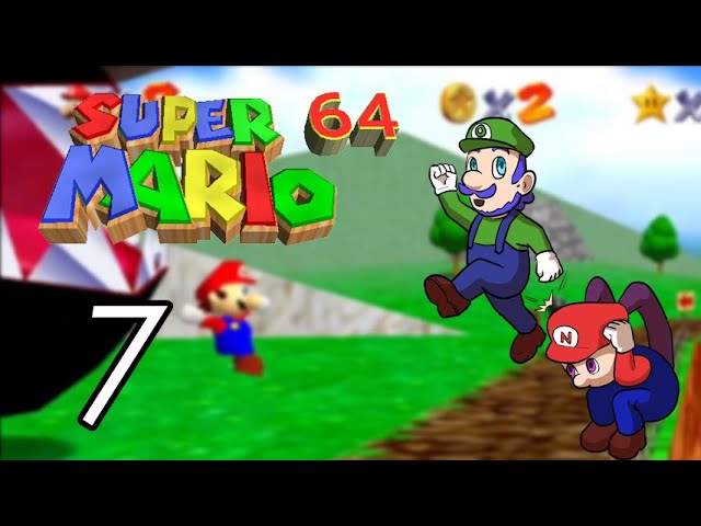 Super Mario 64 [7] Mario wings to the sky
