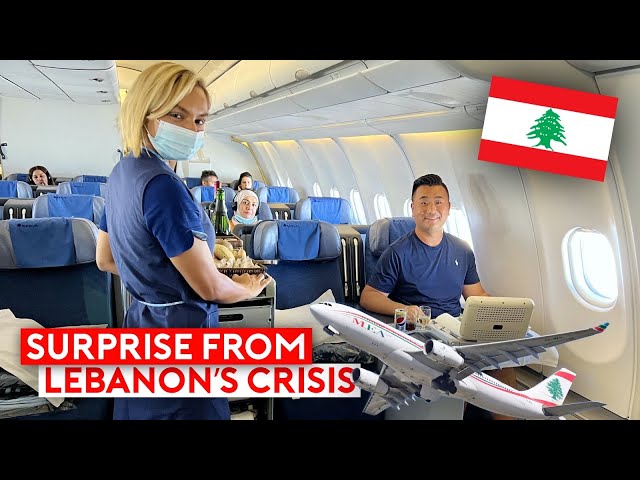 Surprise from Lebanon's Crisis - MEA Middle East Airlines A330 Flight
