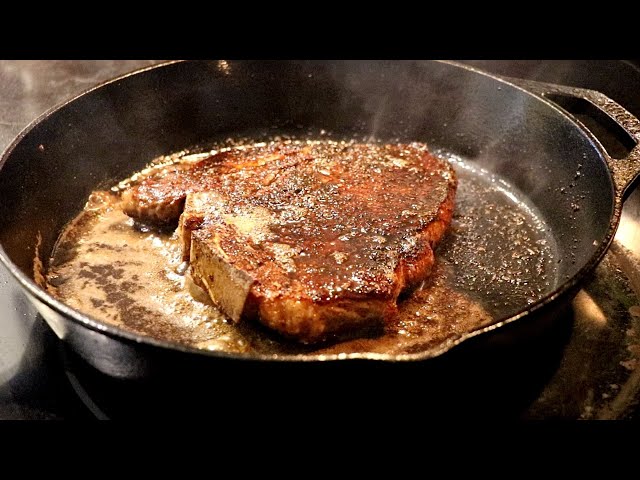 Cooking the BEST Steak EVER in Cast Iron | Cooking Is Easy
