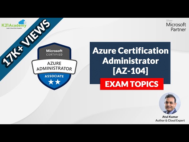 [AZ-104] Microsoft Azure Administrator Certification Exam: Everything You Need To Know