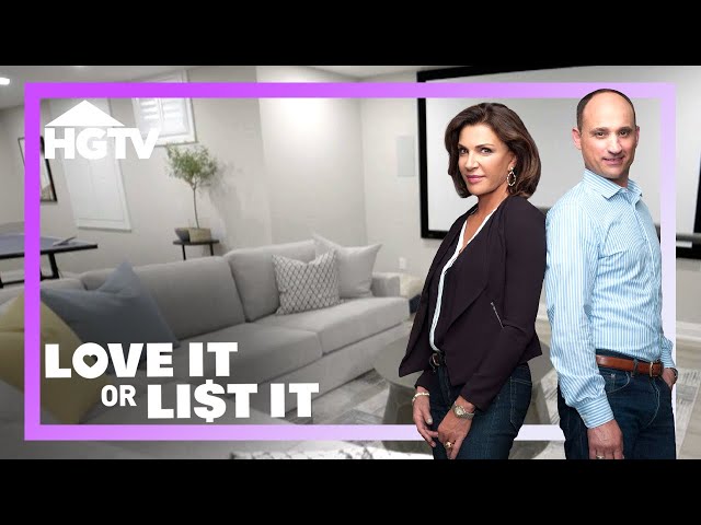 Basement Beautification or Functional Design - Full Episode Recap | Love It or List It | HGTV