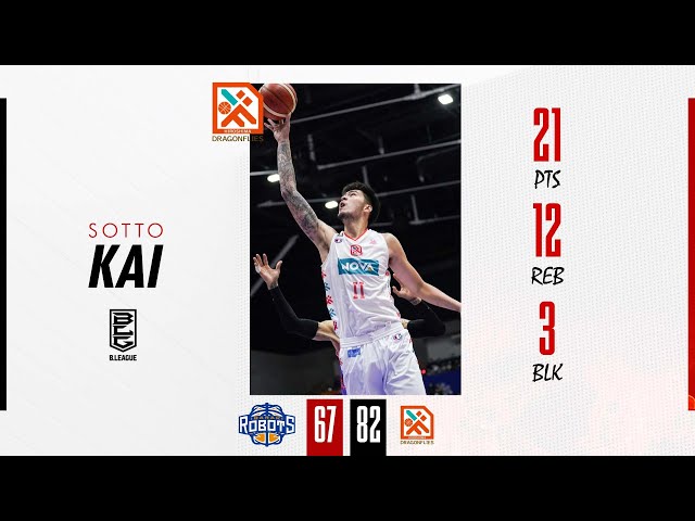 Kai Sotto records first double-double in the B.LEAGUE leading team to victory｜18 March 2023