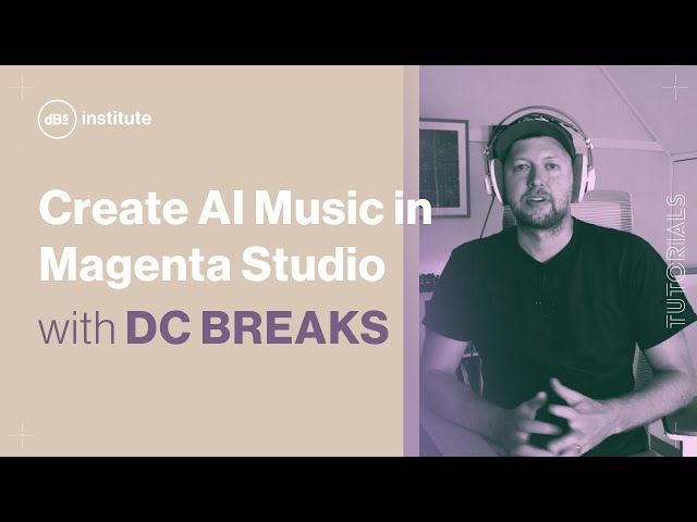 Create AI music in Ableton using Magenta Studio with DC Breaks | dBs Tutorials