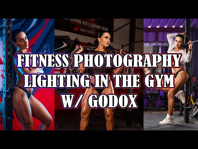How To: Fitness Photography & Lighting a Model | Godox AD600 & AD200 Pro
