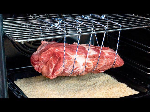 After trying this trick, you will cook meat just like that!