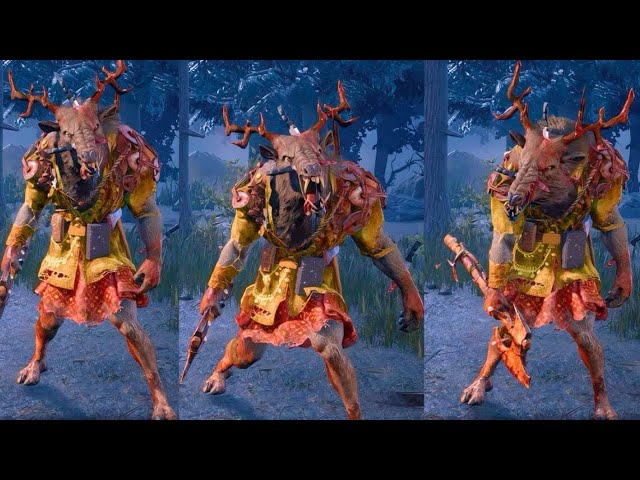 Were-Elk Lobby Animations And Special Mori -Dead by Daylight-