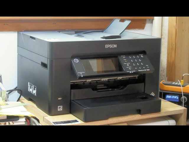 A Quick Overview of the Epson Workforce WF-7820 'wide format' (11x17") inkjet copycenter/fax