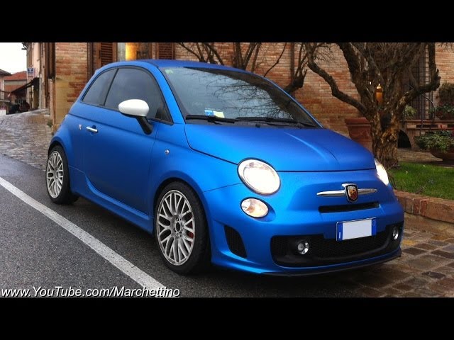 Wrap Time! My Abarth in Matte Electric Blue