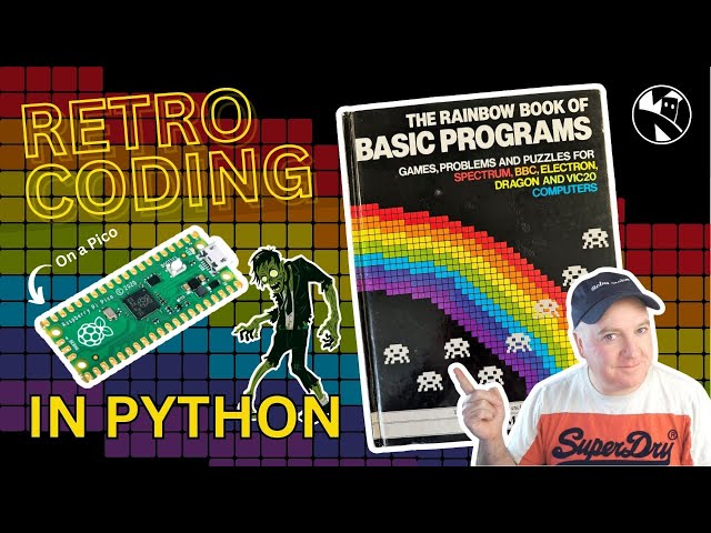 Is MicroPython better than Basic? Let's reprogram 80s basic retro games in Python!