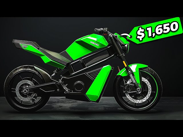 Cheapest Electric Motorcycles in CHINA! (as low as $1000)