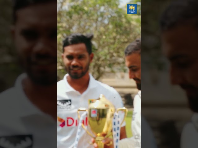 🇱🇰 vs 🇦🇫 Trophy unveiled! Sri Lanka vs Afghanistan Test kicks off in style!#SLvAFG