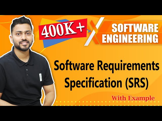 Software Requirements Specification (SRS) | Software Engineering