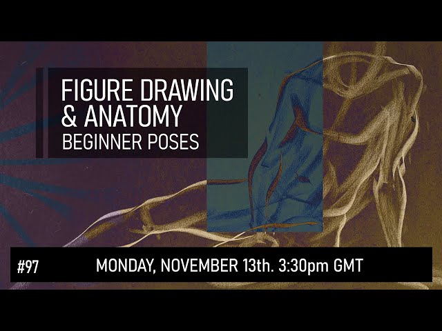 Figure Drawing & Anatomy - Beginner Poses #97