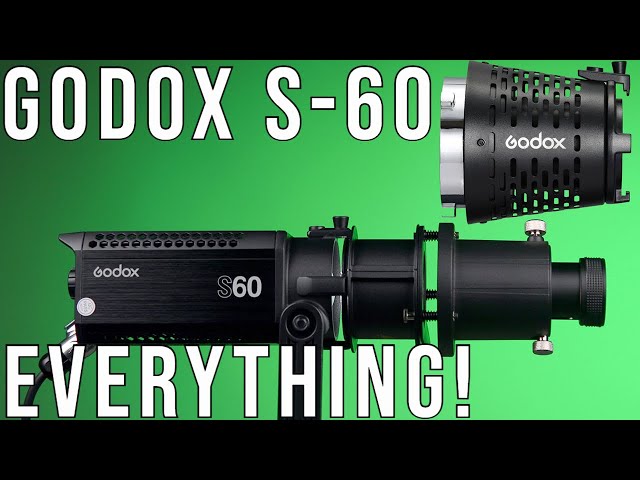 Godox S60 LED Focusing Light | Everything You Want To Know | (Indexed chapters)