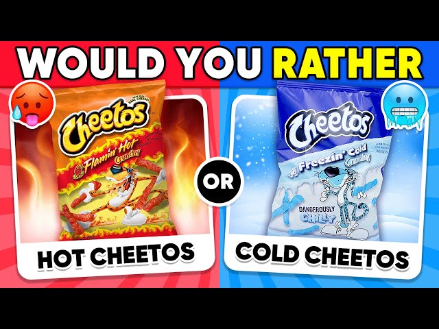 Would You Rather...? Hot or Cold Edition 🔥❄️
