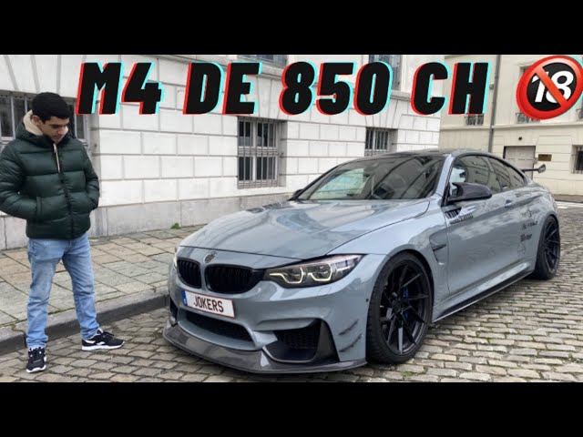 BMW M4 DE 850 ch 😰 - UNIQUE EN BELGIQUE ! ⚠️