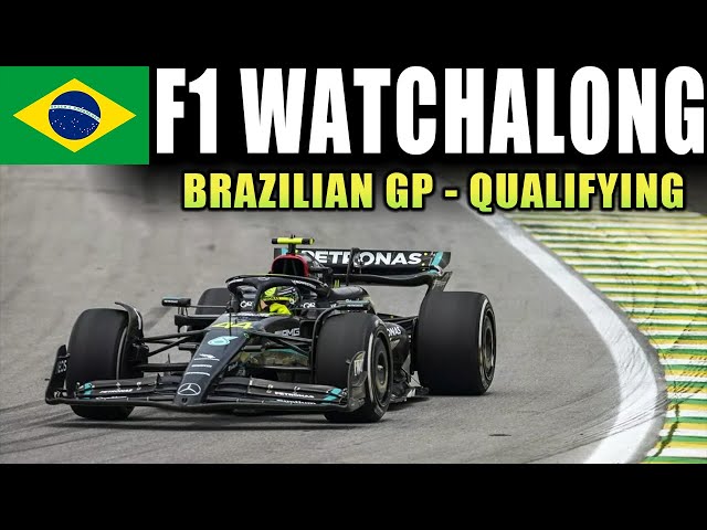 🔴 F1 Watchalong - Brazilian GP Qualifying - with Commentary & Timings