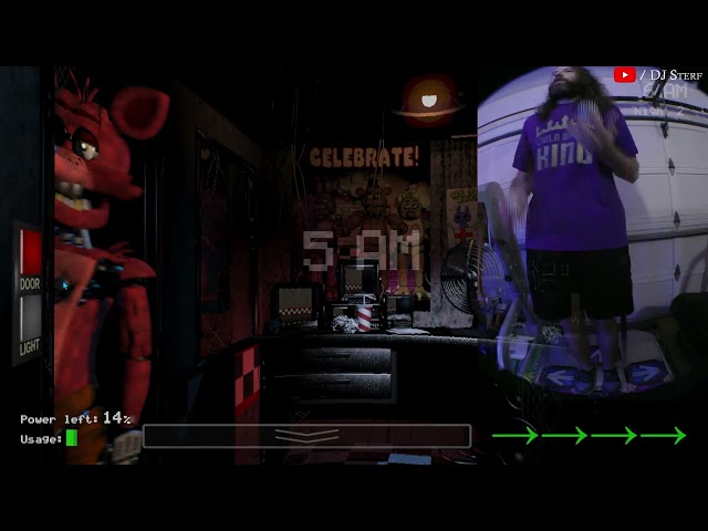 Five Nights at Freddy's while Juggling on a DDR Pad [Trailer/Preview]