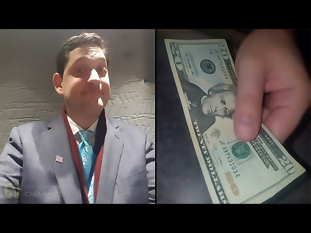 Trump Supporter Hands Cashier $20, Cops Called When He Sees Back