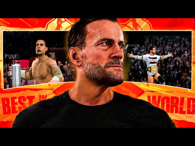 Evolution of CM Punk in EVERY WWE Game! (SVR-WWE 2K24)