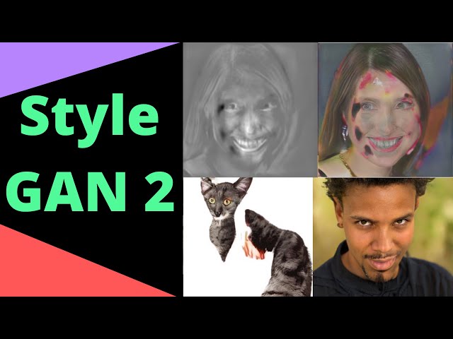 StyleGAN2 explained - AI generated faces, cars and cats!