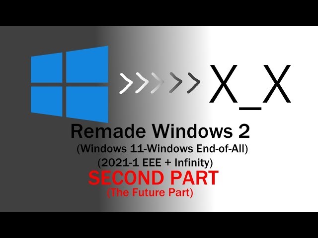 Remade Windows Second Edition Part Two