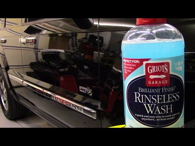 Griot's Garage Brilliant Finish Rinseless Wash Review