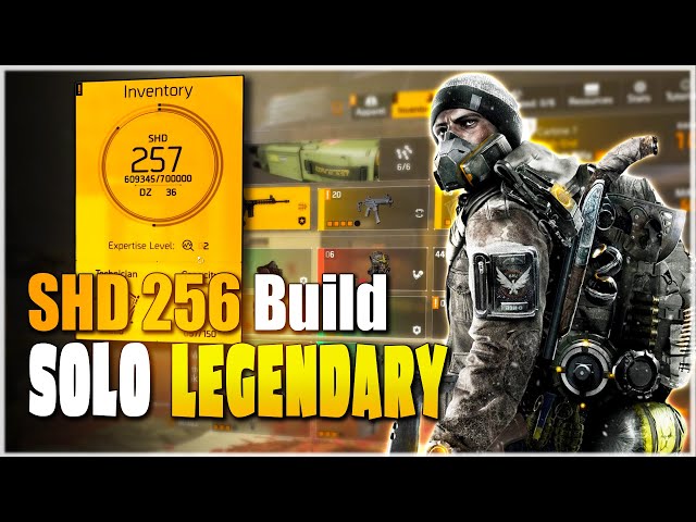 *SHD 256* Level Character SOLO LEGENDARY Possible?? The Division 2 Best Striker PvE Solo Build
