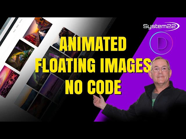 Divi Theme Animated Floating Images No Code