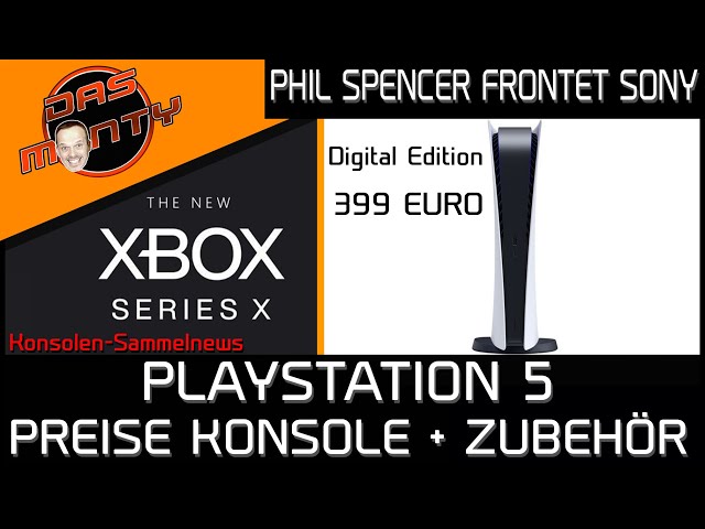 Playstation 5 - Preise Konsole und Zubehör? | Xbox Series X unterstützte Spiele | News | DasMonty