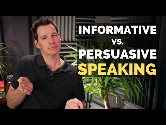 Informative vs Persuasive