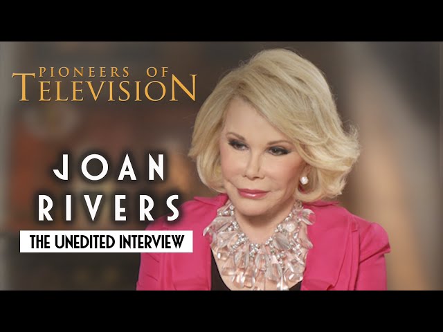 Joan Rivers | The Complete "Pioneers of Television" Interview | Steven J Boettcher