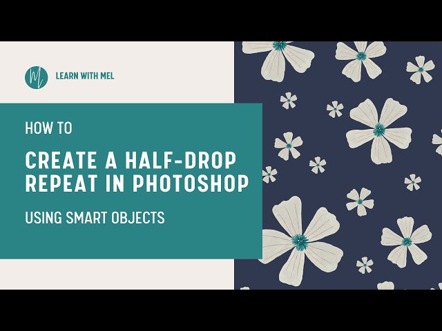 Mastering Half-drop Repeat: Photoshop's Smart Objects Revealed