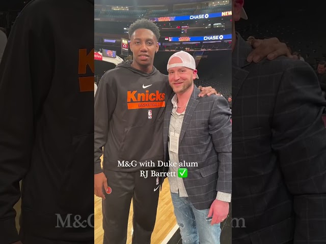 And another one! Shout out @NYKnicks  and Rj Barrett for making this amazing night happen