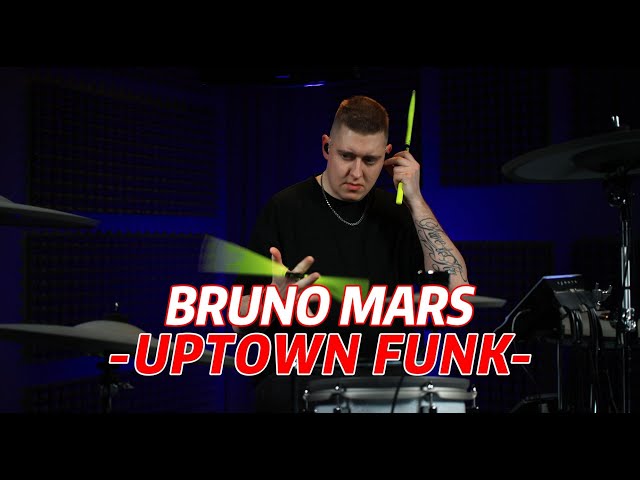 Bruno Mars - Uptown Funk | Drum Cover by Sergey Gulyaev