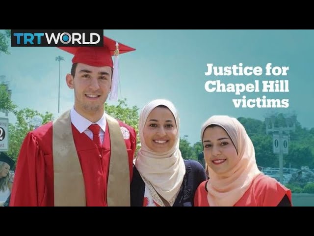 Chapel Hill shooter sentenced to life for killing 3 Muslim neighbours